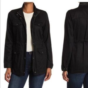 *Sold* LEVI'S Longline Military Jacket Black NWT XS